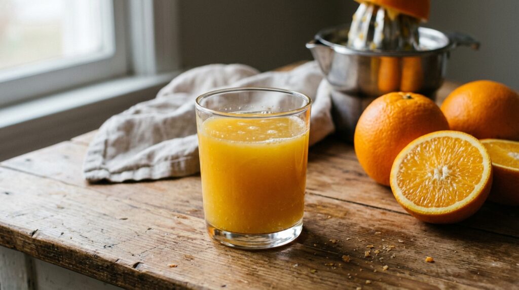 Suco de Laranja Natural Refrescante e Fácil