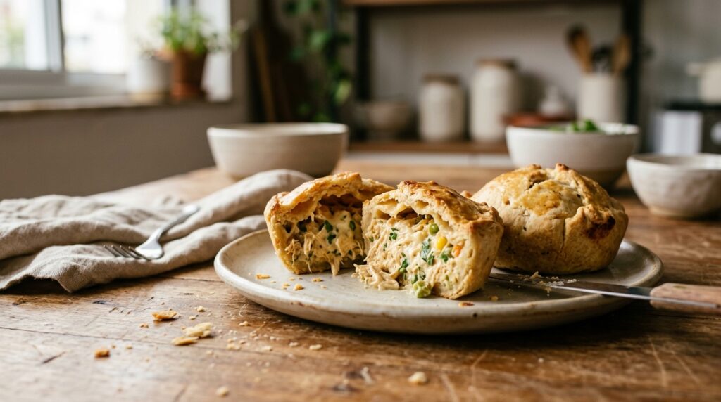 Empada de Frango Cremosa Tradicional