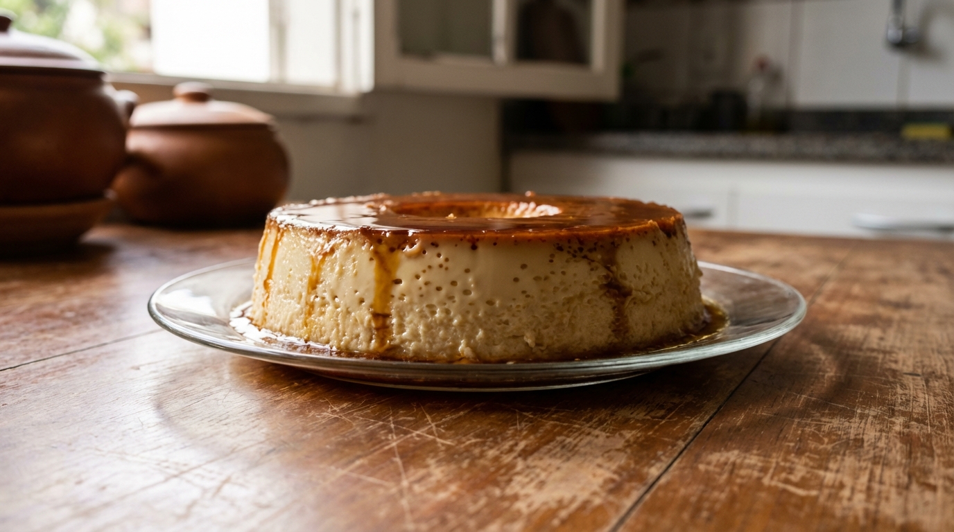 Pudim de Leite Condensado Cremoso Tradicional