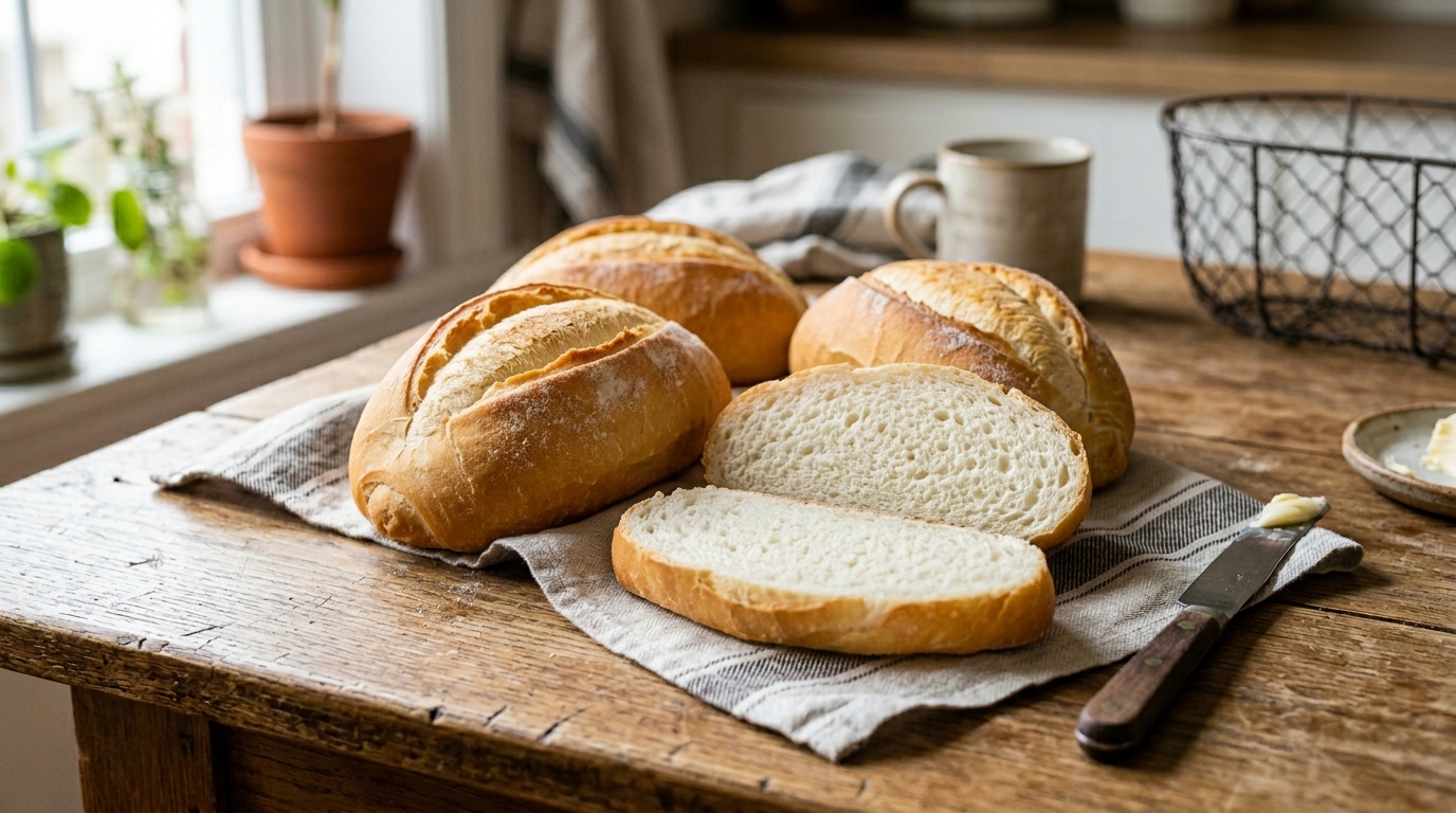 Pão Francês Caseiro Crocante